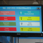 Raspberry Pi in monitor na Portugalski pošti
