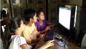 Učenci šole Chamoli so se učili po svoje in TV uporabljali kot monitor